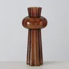 Boltze Gruppe Mahoni Vase braun 25cm (1 Stück) Produktbild-Vorschau 2
