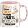 Beste Skateboarderin Der Welt Tasse Geschenk für Eine Produktbild-Vorschau 1
