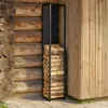 Étagère à bois de chauffage Relaxdays en métal, étagère Voir les images du produit 2