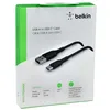 Belkin USB-C/USB-A Kabel      3m ummantelt, schwarz  Produktbild-Vorschau 13