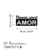 Wallity, Omnia Vincit Amor 1, Dekoratives Wandaccessoire Produktbild-Vorschau 6