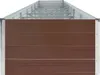 vidaXL Zahradní zvýšený záhon z pozinkované oceli 600x80x45 Náhled obrázku produktu 1