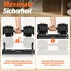 DH FitLife Verstellbare Hanteln 12 kg, 2,5-12 kg, 10 Produktbild-Vorschau 5