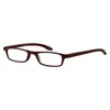 Lesebrille ZIPPER, braun, +2.50 dpt mit Etui Produktbild-Vorschau 1
