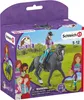 A product box for a Schleich Horse Club toy set, featuring a girl riding a horse. Voir les images du produit