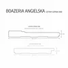 Boazeria angielska DĄB – Listwa Górna 200x15,6x1,9 cm Podgląd zdjęcia produktu 8