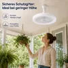 ventilateur de plafond 30W avec éclairage et télécommande, Voir les images du produit 10