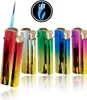 Tobaliq 25Stk. Jet Feuerzeug Rainbow Display Produktbild-Vorschau 2