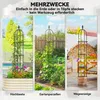 Garten Rankhilfe 2er Set 174 cm Obelisk Rankhilfe aus Stahl Produktbild-Vorschau 7