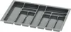 Sossai Besteckeinsatz Divio für Schubladen 80cm | 73 x 49 Produktbild-Vorschau 1