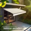 tectake® Gelenkarmmarkise Ornella verschiedene Größen inkl. Produktbild-Vorschau 6