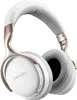 A pair of white and gold Denon headphones. Produktbild-Vorschau