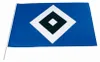 HSV  Fahne 'Raute' mit Stock 30x45 Produktbild-Vorschau 1
