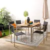 home24 Gartentisch - Teak Massiv / Edelstahl - Produktbild-Vorschau 3