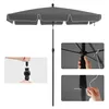 SONGMICS Sonnenschirm 180 x 125 cm UPF 50+ Sonnenschutz Produktbild-Vorschau 8