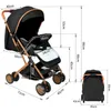 Poussette pliable dossier réglable 0-6 ans avec habillage Voir les images du produit 10