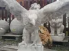 Casa Padrino Gartendeko Skulptur Adler Grau 180 x 70 x H. Produktbild-Vorschau 2
