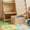 Relaxdays Bücherregal Kinder, 7 Stofftaschen, 2 Ablagen & Produktbild-Vorschau 3