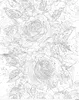 Malen nach Zahlen Erwachsene Blumen Rosen Gold 50x40 - 29 Produktbild-Vorschau 3