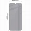 Hybridglas mit Privatschutzfilter für Motorola Edge 60 Neo, Produktbild-Vorschau 2