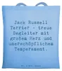 Mr. & Mrs. Panda Jutetasche Spruch Jack Russell Terrier - Produktbild-Vorschau 1