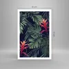Poster - Poster ohne Rahmen - Exotisch Blumen Blätter - Produktbild-Vorschau 4