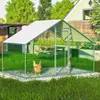 GIHAUVIA - Hühnerstall 3x2x2m Außenzaun Kleintierzaun Produktbild-Vorschau 1