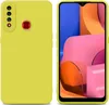 Cadorabo Hülle für Samsung Galaxy A20s Schutz Hülle in Gelb Produktbild-Vorschau 1