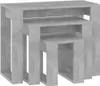 vidaXL Zestaw stolików 3-częściowy beton szary materiał Podgląd zdjęcia produktu 12