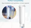 A water filter cartridge is shown next to an inset image of a person installing a similar filter into a water pitcher. Produktbild-Vorschau