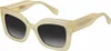 Marc Jacobs Mj-1073-s-40g Damen-sonnenbrille Gelb,Weiß  Produktbild-Vorschau 1
