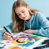100 Farben Marker Set, Doppelseitiges Markerstifte, Alkohol Produktbild-Vorschau 8