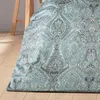Estella Mako-Satin Bettwäsche Mariam azur 135x200 cm + Produktbild-Vorschau 4