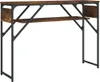 vidaXL Konzolový stolek s policí kouřový dub 105x30x75cm Náhled obrázku produktu 1