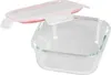 Bewaarbak MagicHome Clip, vierkant, glas, met deksel, 800 Productafbeelding-voorbeeld 2