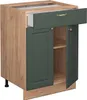 Küchenunterschrank Vicco Fame-Line Grün-Gold Landhaus 60 cm Produktbild-Vorschau 5