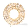 LED Leuchtkranz 800 LED 50cm Lichterkranz Weihnachtskranz Produktbild-Vorschau 7