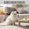 Tierbürste,Pet Care Brush, Tails Enthaarungsbürste, Produktbild-Vorschau 3