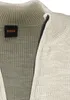 Boss Weste meliert beige Baumwolle normale Passform Produktbild-Vorschau 3