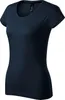 Exklusives Damen-T-Shirt, 100% Baumwolle, unbedruckt, Produktbild-Vorschau 3