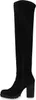 VAN HILL Damen Overknees Stiefel Profil-Sohle Schuhe Produktbild-Vorschau 2