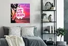 MuchoWow® Poster Sommer - Rosa - Palme - Sprichwörter 75x75 Produktbild-Vorschau 4