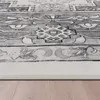 Vintage Boho moderner Wohnzimmerteppich Kurzflor waschbar Produktbild-Vorschau 3