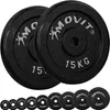 MOVIT Hantelscheiben Set PRO, Gusseisen, 2x 15,0 kg, Produktbild-Vorschau 1