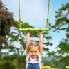 Trapézová hojdačka na stojan  Zelená H190–250 cm Náhľad obrázku produktu 2