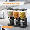 3-teiliges Set Müslispender,Cerealienspender, Doppelte Produktbild-Vorschau 4