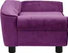 vidaXL Pohovka pro psy burgundská červená 72x45x30 cm Náhled obrázku produktu 6