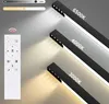 ZMH Plafonnier LED Noir 32W 107CM Long Moderne Dimmable Voir les images du produit 5