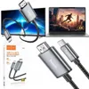 HOCO Câble type C vers HDMI 4K 30Hz UA27 2m gris acier Voir les images du produit 11
