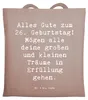 Mr. & Mrs. Panda Einkaufstasche Spruch 26. Geburtstag - Produktbild-Vorschau 1
